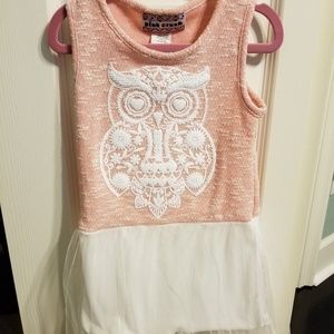 Toddler Dress with Tulle skirt